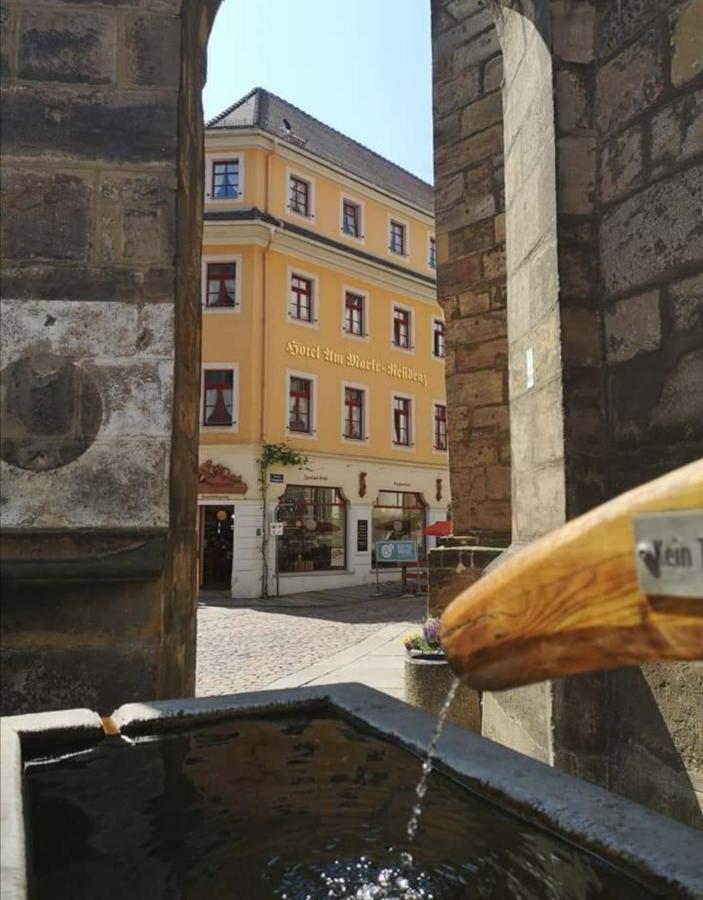 Hotel Garni Residenz Am Markt Meißen Esterno foto