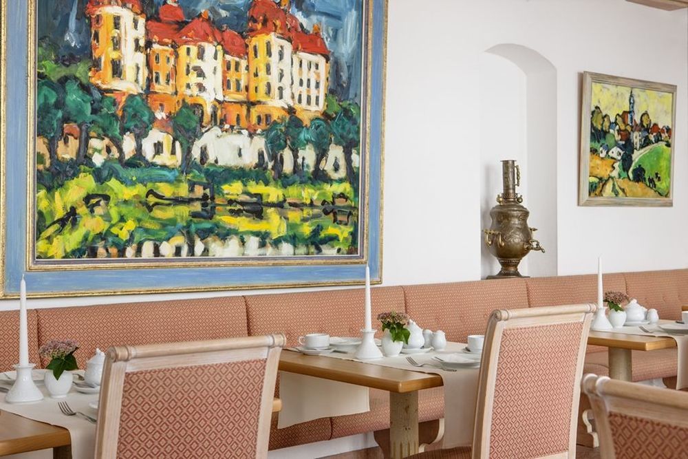 Hotel Garni Residenz Am Markt Meißen Ristorante foto